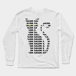 Salem Cat design Long Sleeve T-Shirt